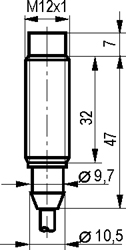 Габариты ISNm FF2B8-31P-4-250-L